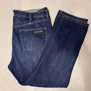 Zegna Sports Men's size 36 Jeans (inseam 27.5”) straight leg Medium Wash Design